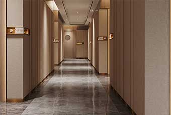 银川酒店过道案例