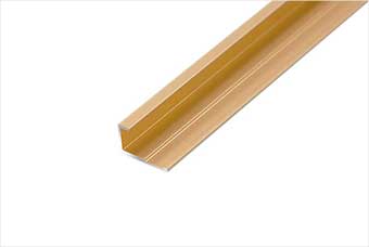 银川航空纤维墙咔铝合金边条（钛金氧化）