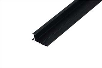 银川航空纤维墙咔铝合金中条（哑黑氧化）