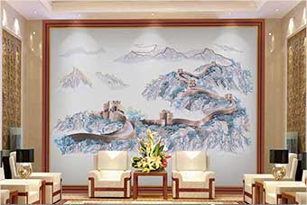 银川森佰汇航空纤维墙咔（唯我中华）