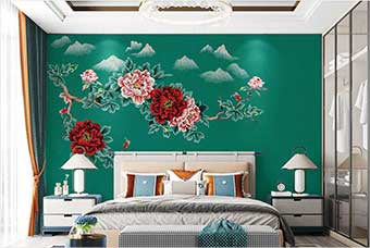 银川森佰汇航空纤维墙咔（爱情花语）