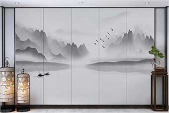 银川森佰汇航空纤维（山水画系列）